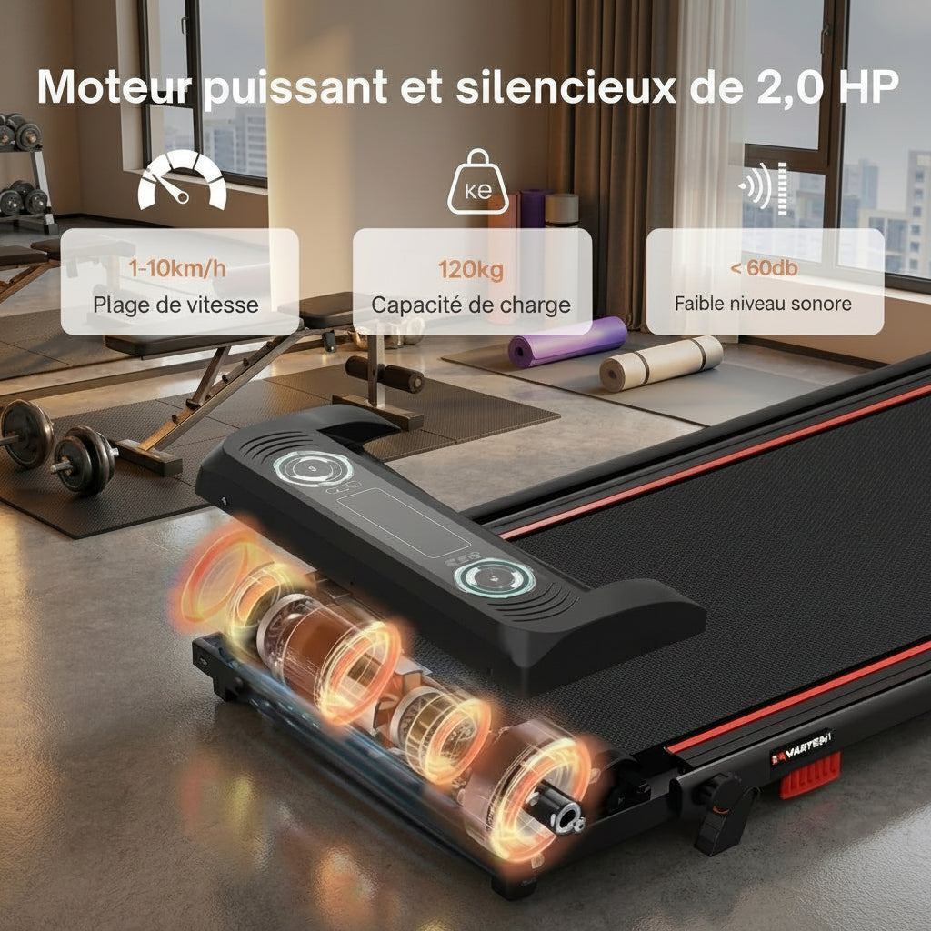 Roulettes de transport intégrées du tapis pliable T10