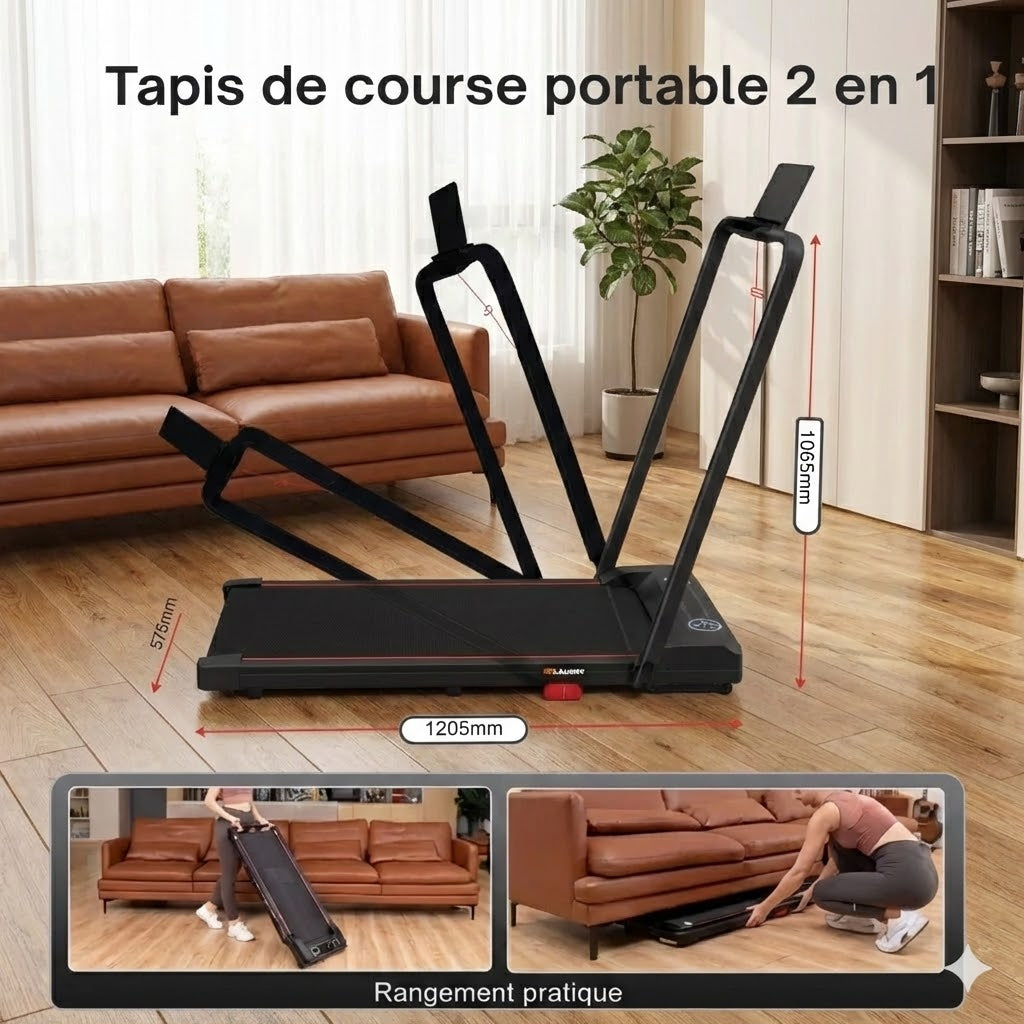 Fitchezsoi tapis de course 10 km/h